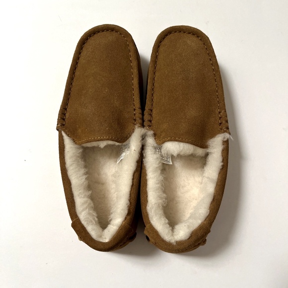 NEW Koolaburra by UGG Tipton Suede Slip On Moccasin Men’s Size 10M Chestnut main image 4